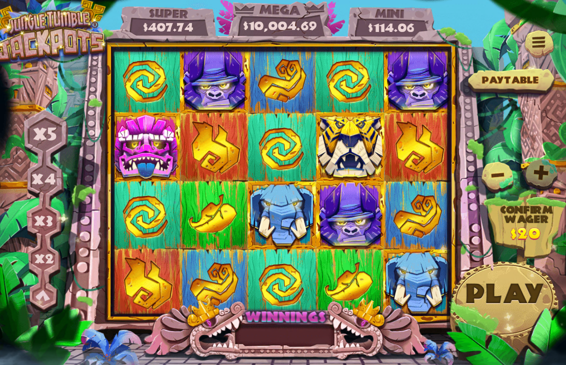 Jungle Tumble Jackpots carousel image 0