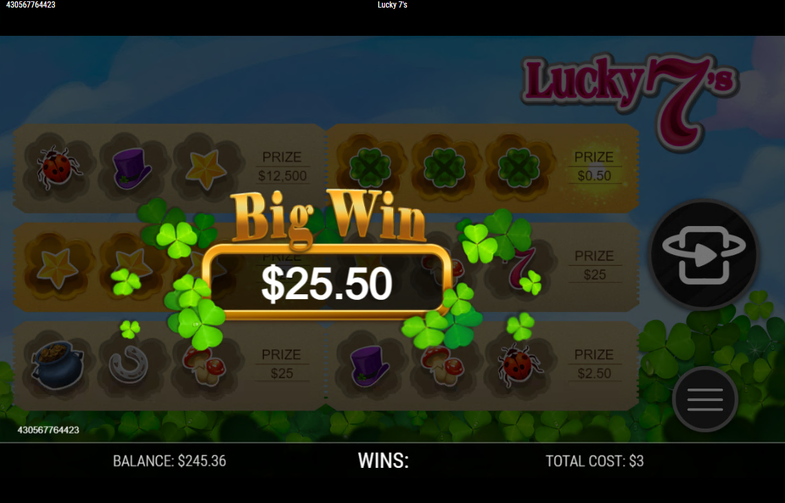 Lucky 7s carousel image 3