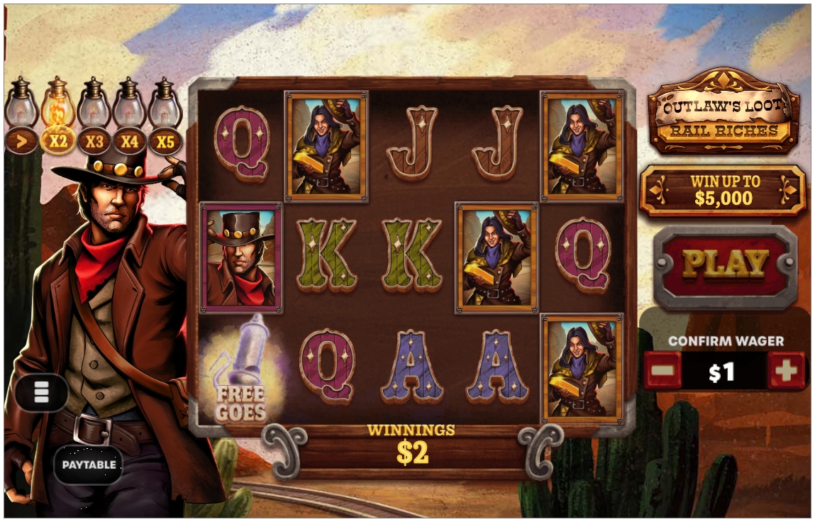 Outlaw's Loot Rail Riches carousel image 4