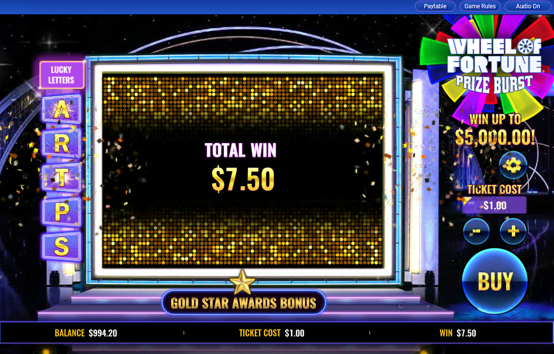 Wheel of Fortune Prize Burst carousel image 2