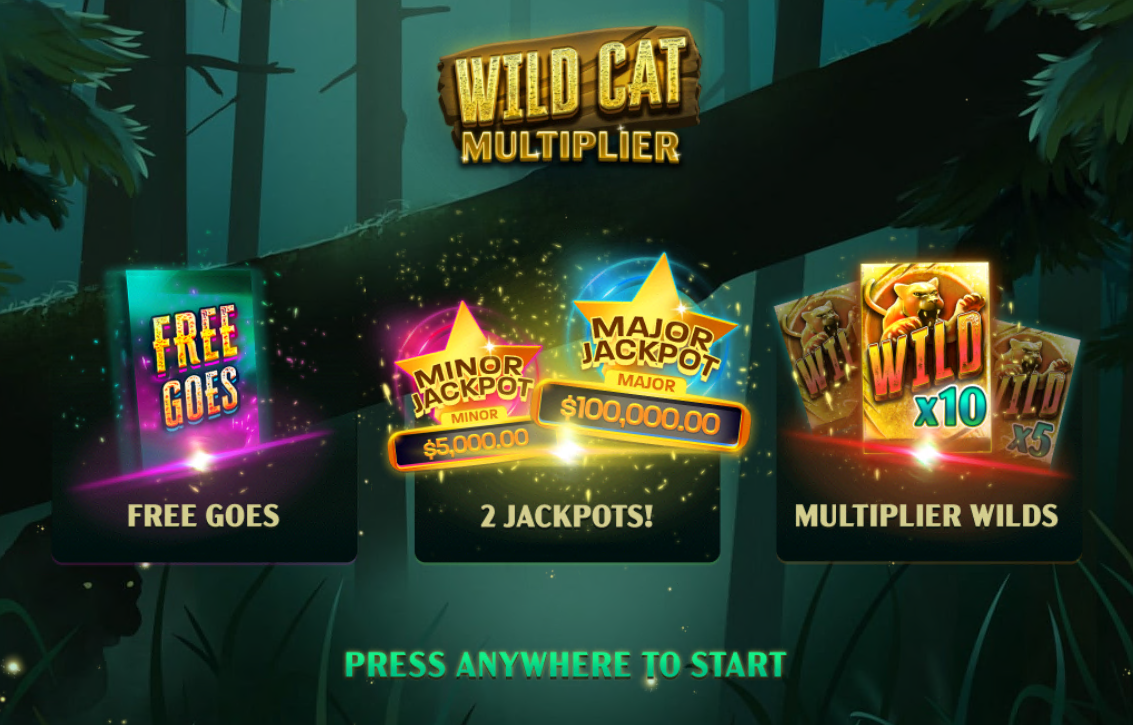 Wild Cat Multiplier Jackpots carousel image 0