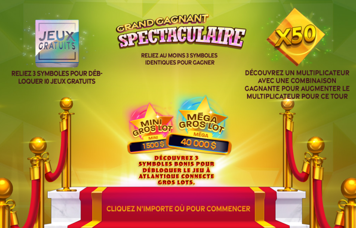 Grand gagnant spectaculaire carousel image 0