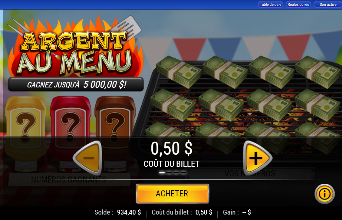 Argent au menu carousel image 1