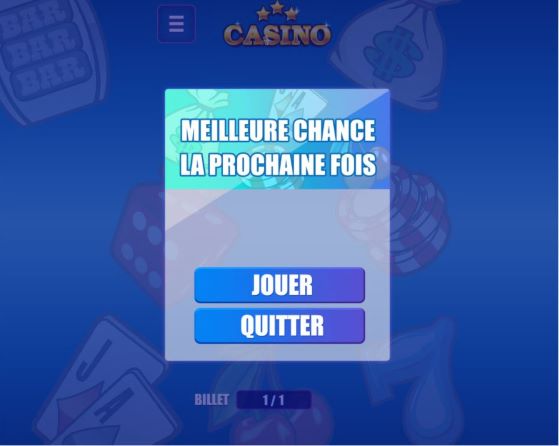 Billet à languettes Casino carousel image 4