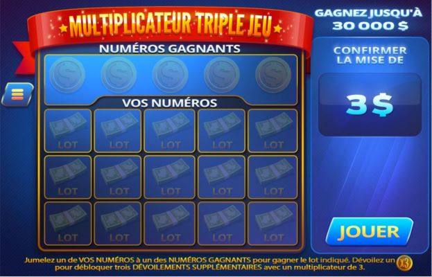 Multiplicateur triple jeu carousel image 0