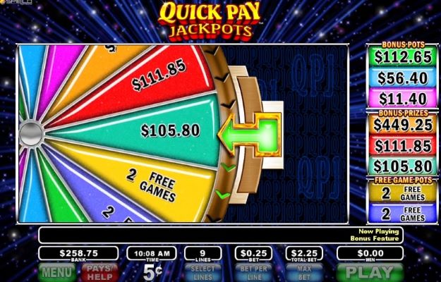 Quick Pay Jackpots carousel navigation 2