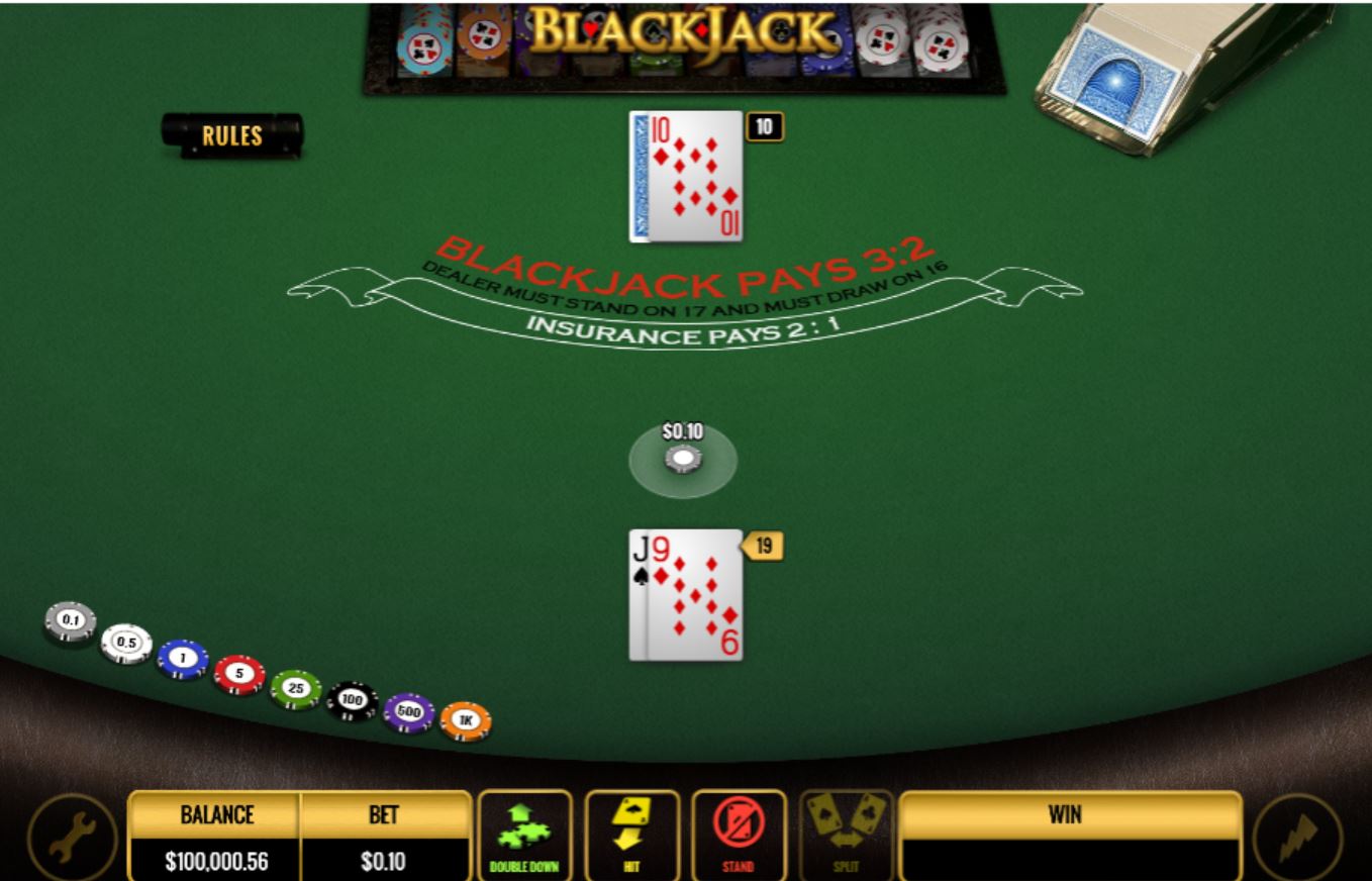 blackjack pokerstars