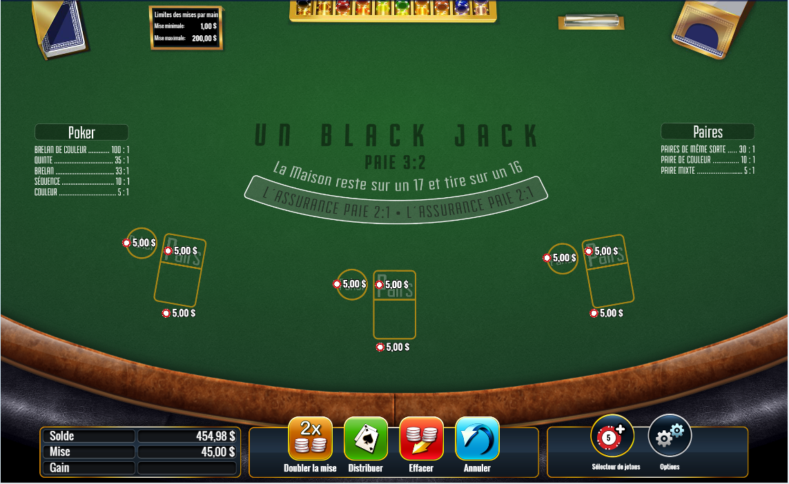 Blackjack Poker & Pairs Surrender carousel image 1
