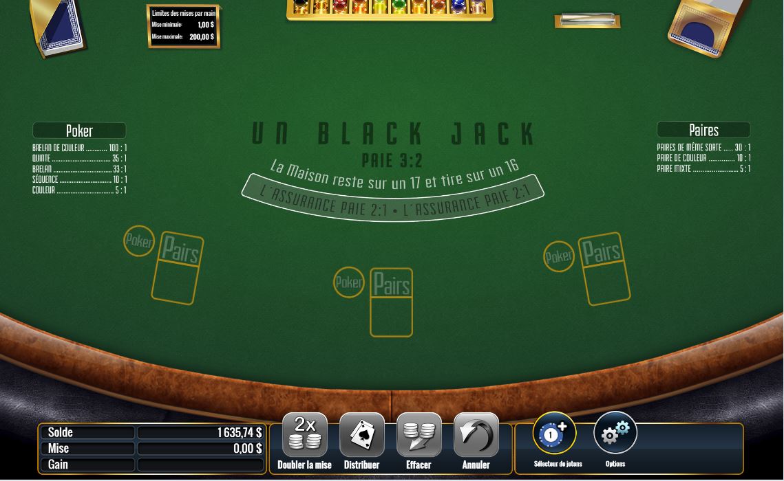 Blackjack Poker and Pairs carousel image 0