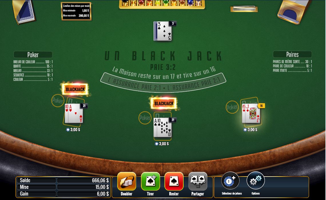 Blackjack Poker and Pairs carousel image 3