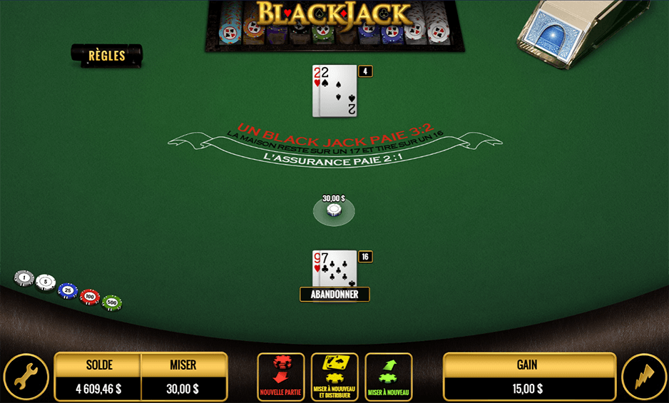 Blackjack With Surrender carousel navigation 3