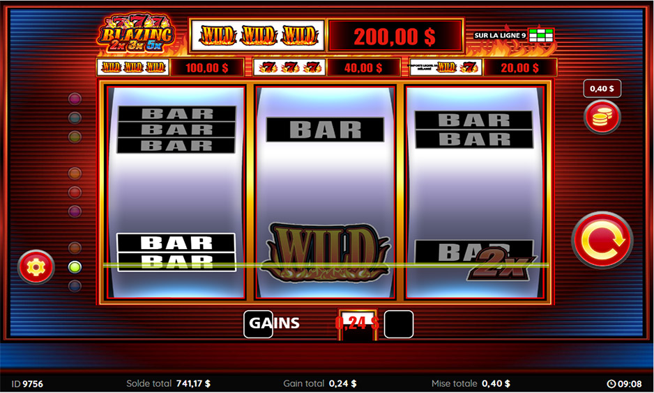 Blazing 777 2x 3x 5x carousel image 2