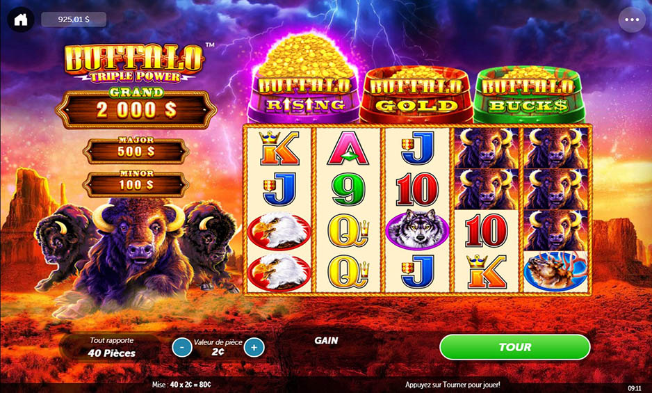 Buffalo Triple Power carousel image 0