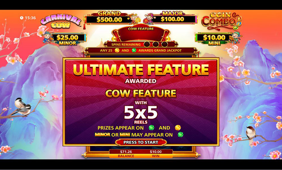 Carnival Cow Coin Combo carousel navigation 4