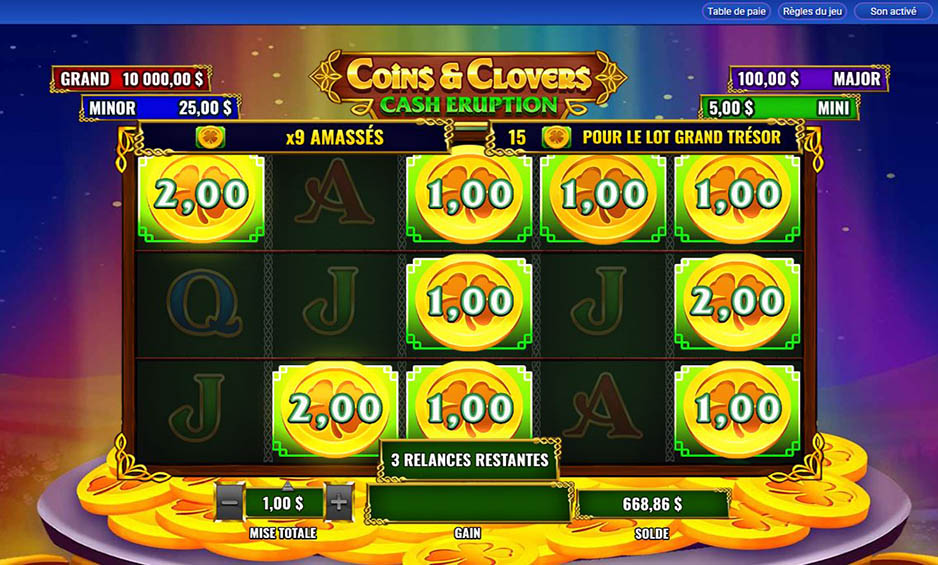 Cash Eruption Coins & Clovers carousel image 3