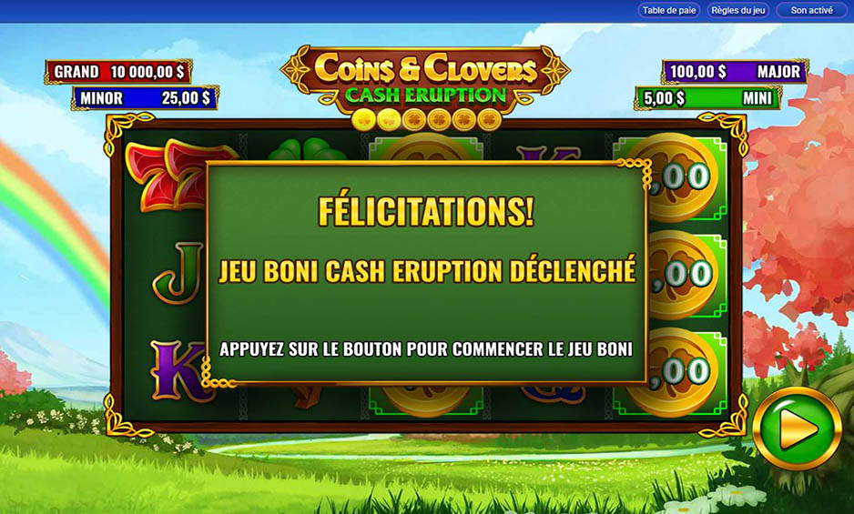 Cash Eruption Coins & Clovers carousel image 2