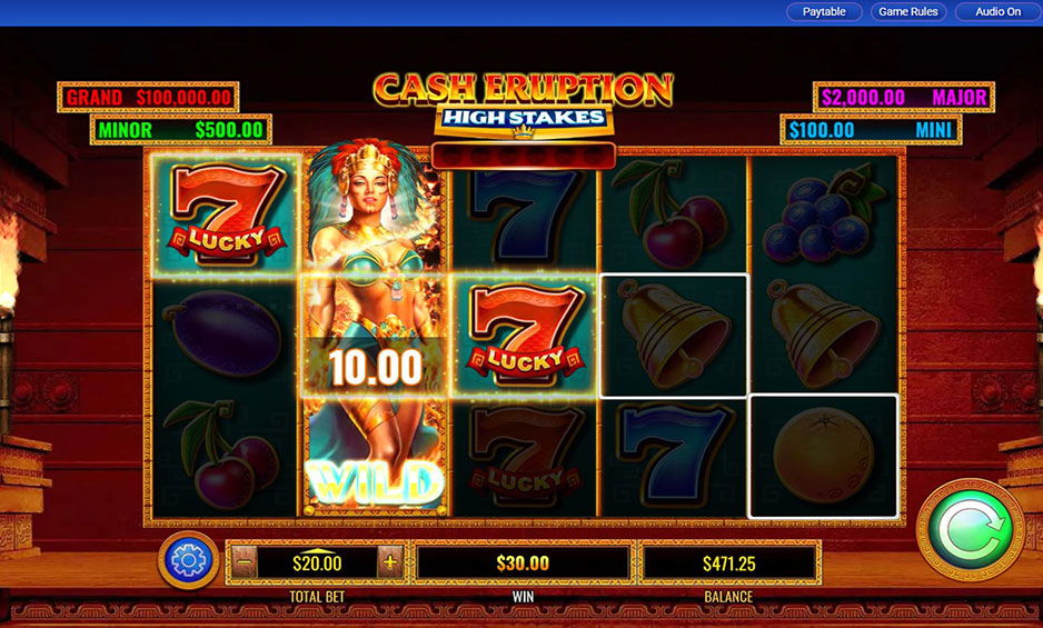 Cash Eruption High Stakes carousel image 1