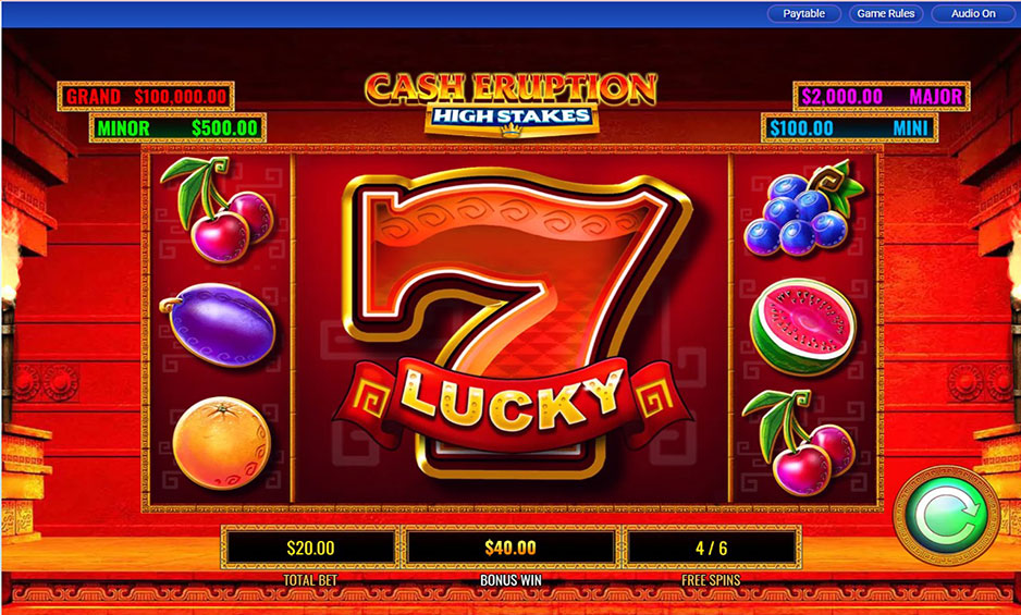 Cash Eruption High Stakes carousel image 2