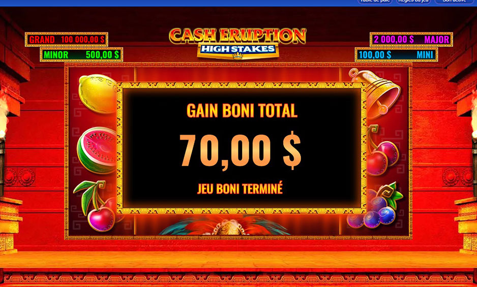 Cash Eruption High Stakes carousel image 3