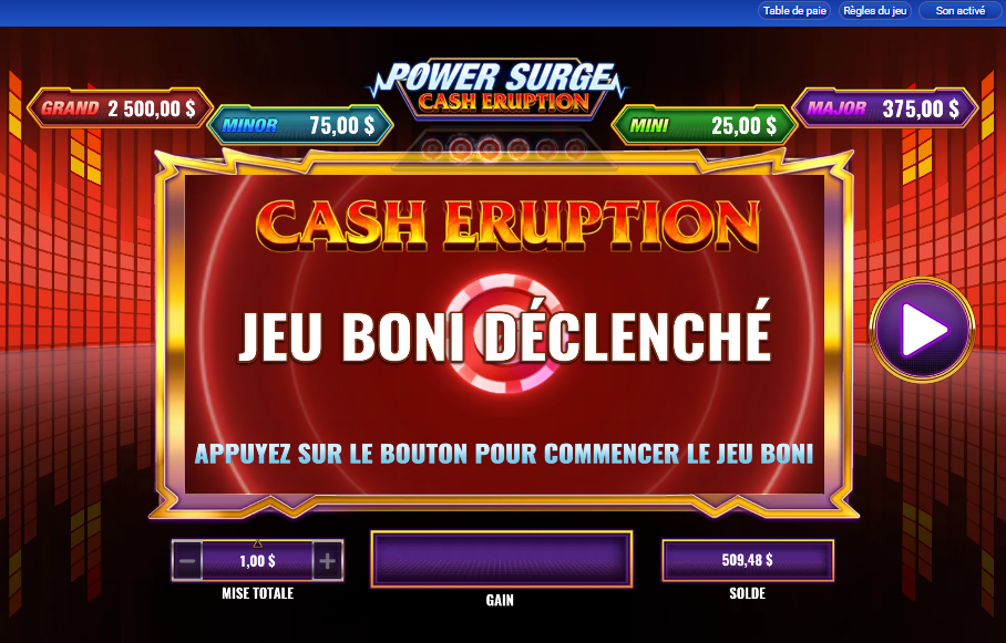 Cash Eruption Power Surge carousel image 3