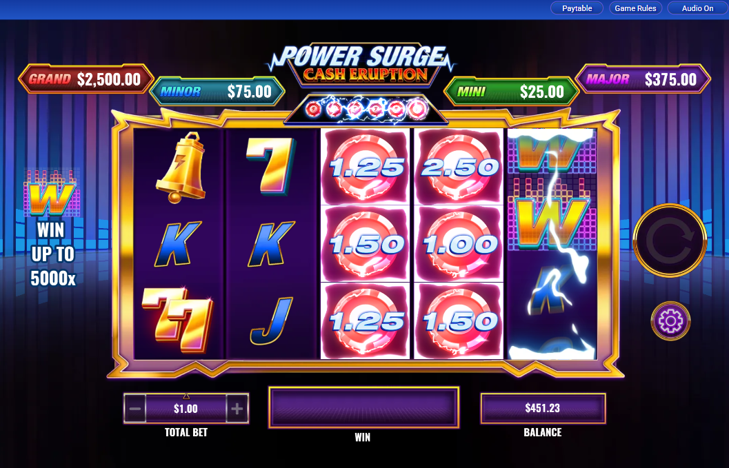 Cash Eruption Power Surge carousel image 3