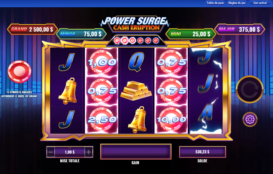 Cash Eruption Power Surge carousel image 2