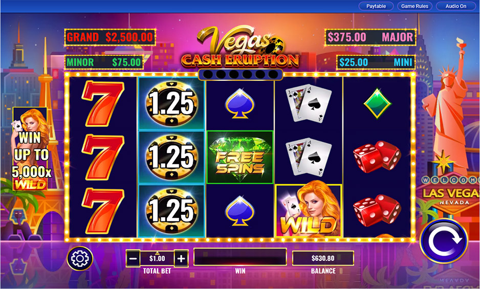 Cash Eruption Vegas carousel image 0