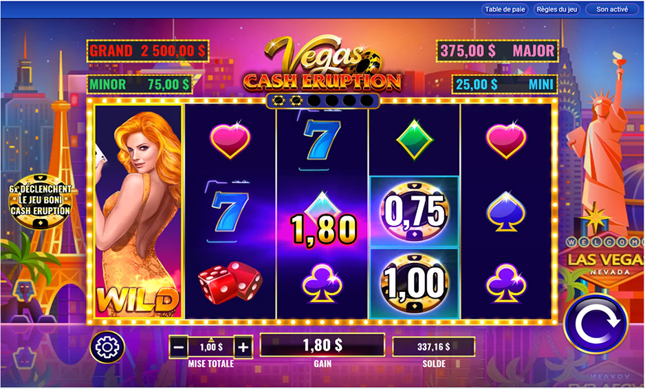Cash Eruption Vegas carousel image 3