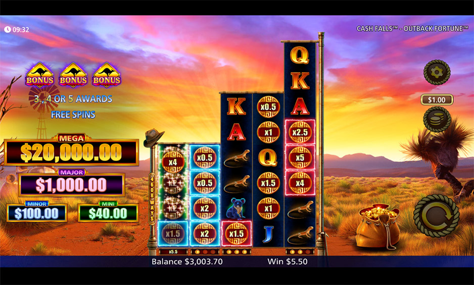 Cash Falls Outback Fortune carousel image 2