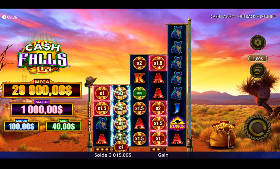 Cash Falls Outback Fortune carousel image 2