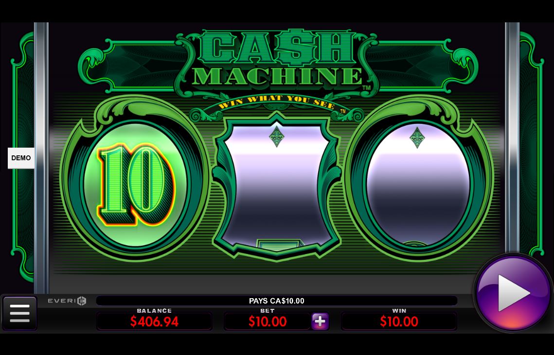 Cash Machine carousel navigation 1