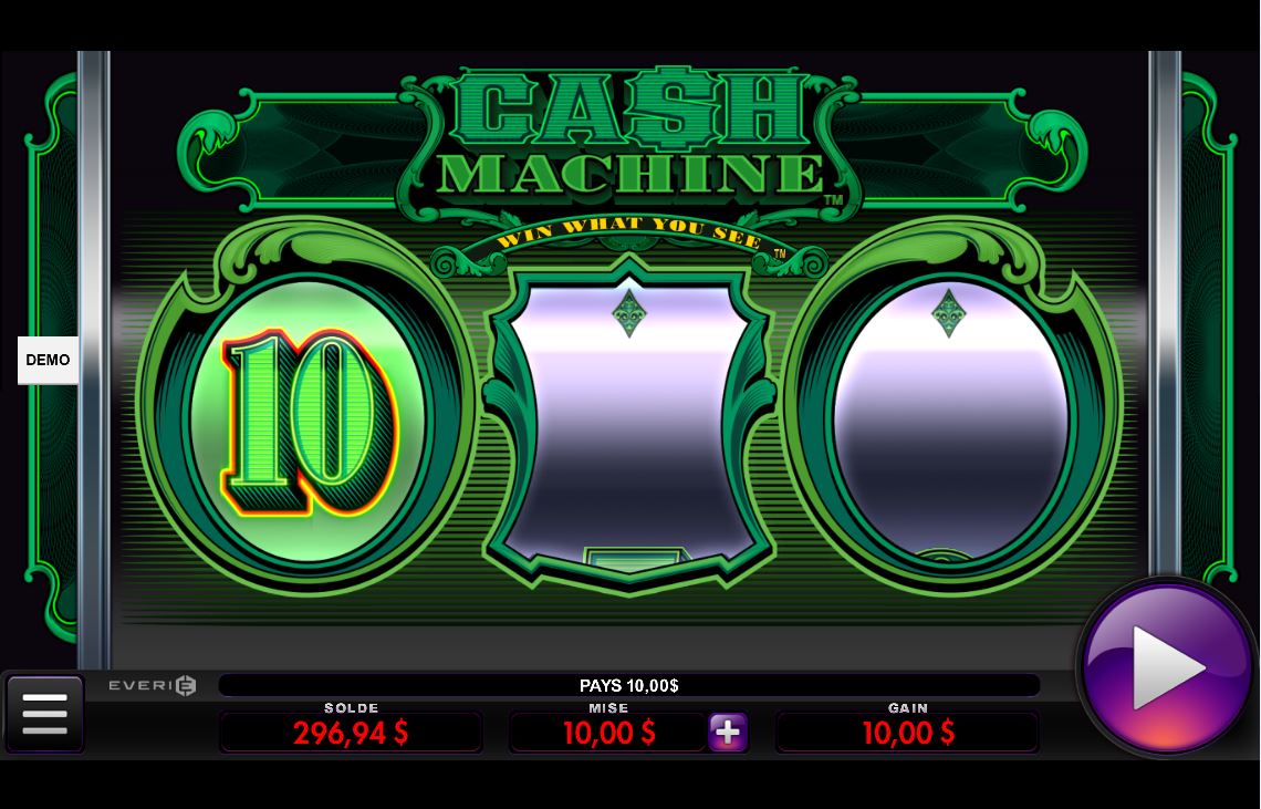 Cash Machine carousel navigation 1