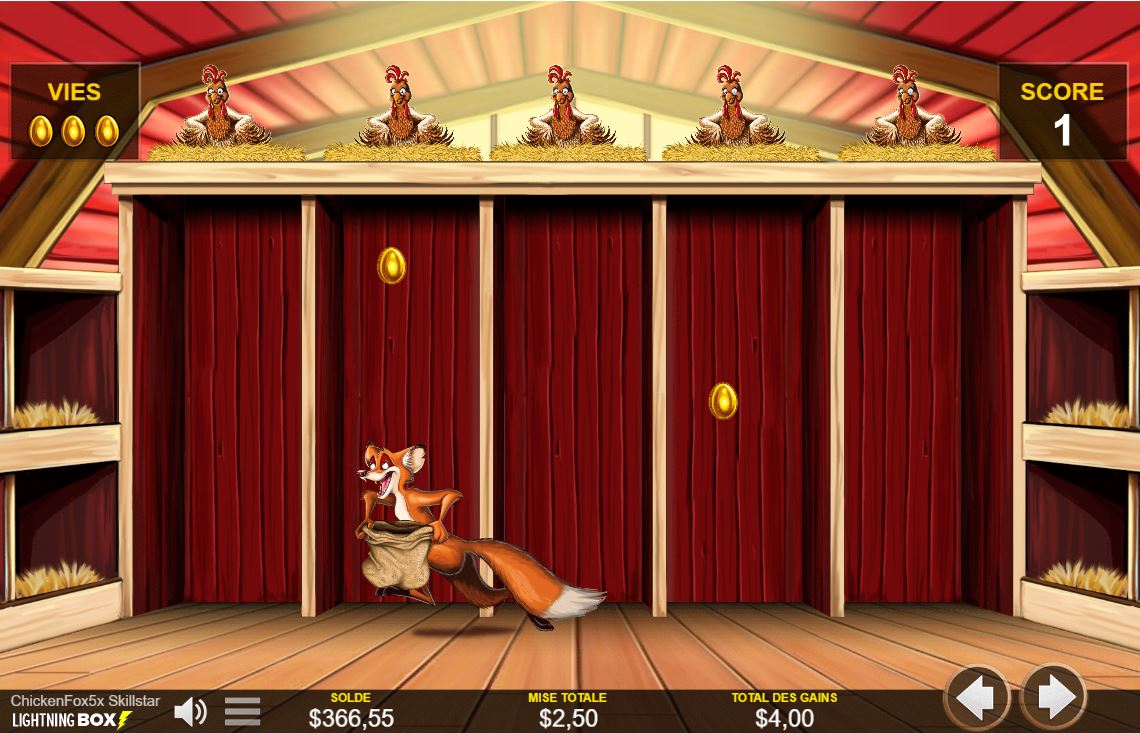 Chicken Fox 5x Skillstar carousel image 5