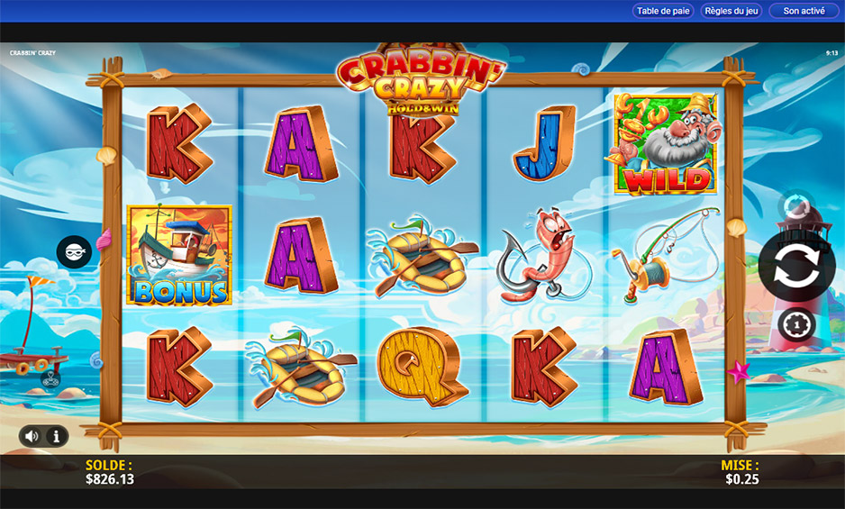 Crabbin' Crazy Hold & Win carousel image 0
