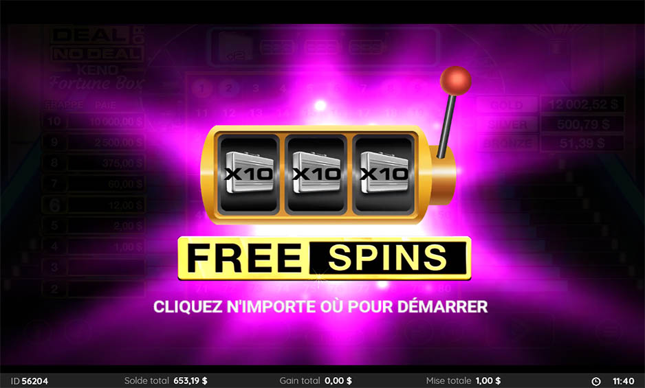 Deal or No Deal Keno Fortune Box carousel image 2