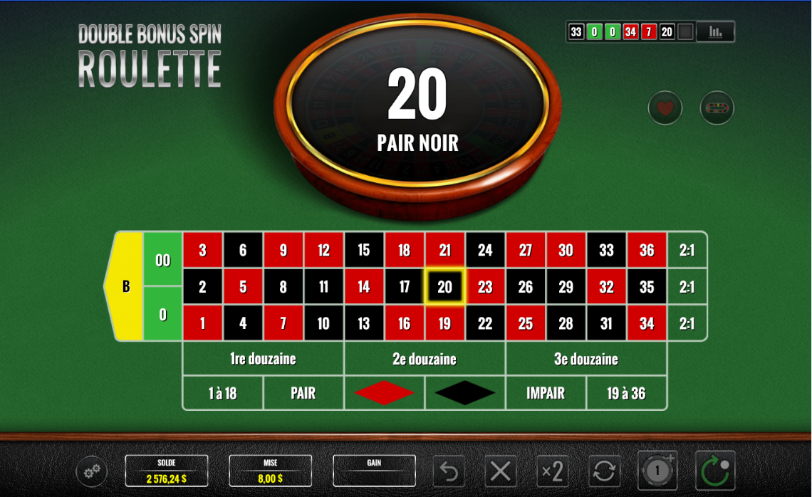 Double Bonus Spin Roulette carousel image 1