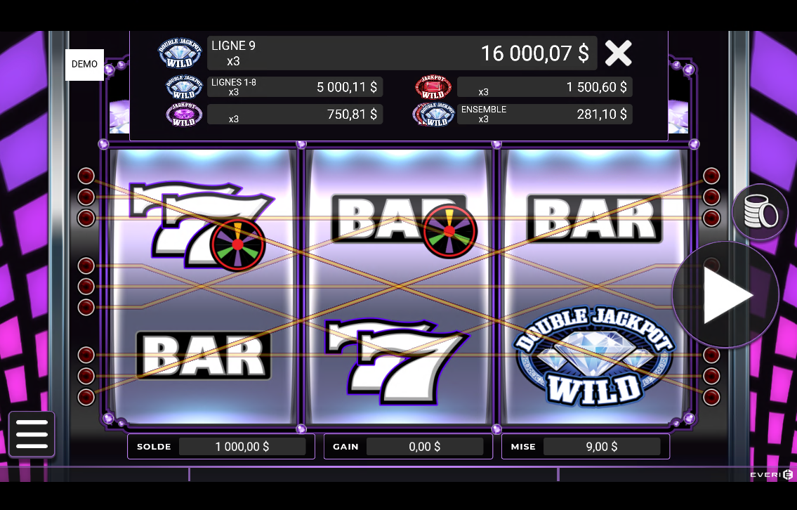 Double Jackpot Gems Grand Wheel carousel image 0