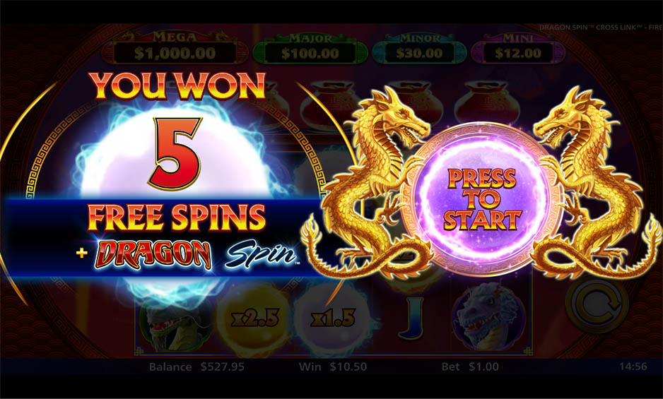 Dragon Spin Cross Link Fire carousel image 5