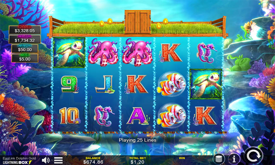 Egglink Dolphin Gold carousel image 0