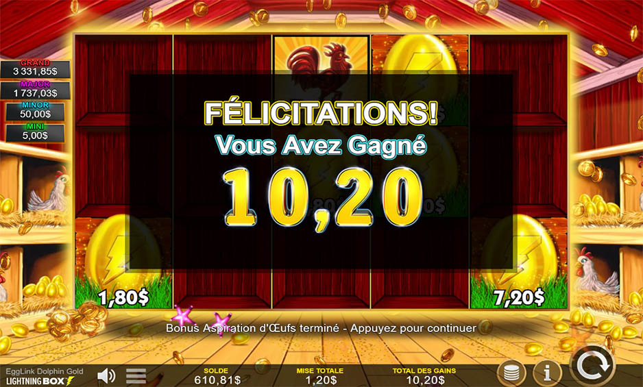 Egglink Dolphin Gold carousel image 5