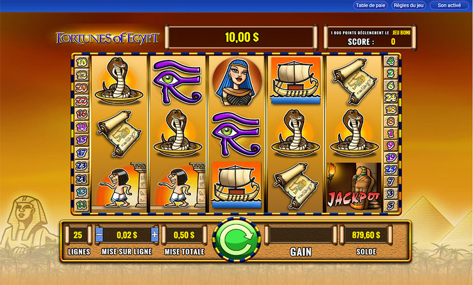 Fortunes of Egypt carousel image 0