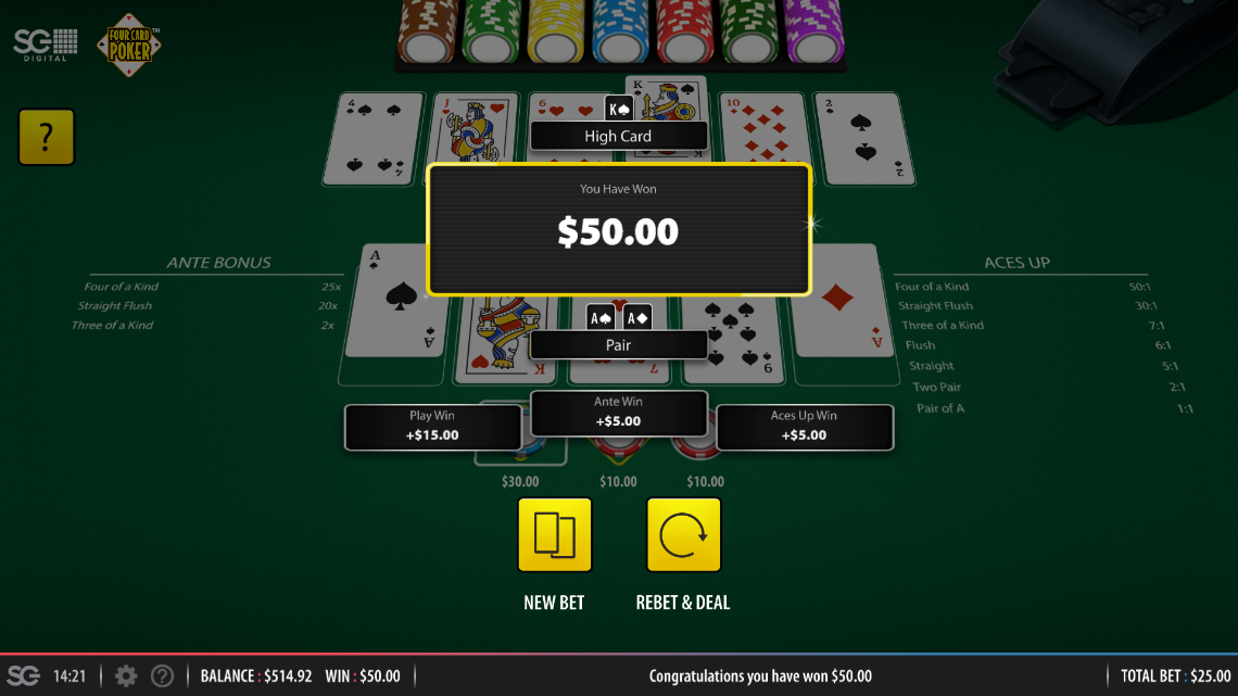 Four Card Poker carousel image 2