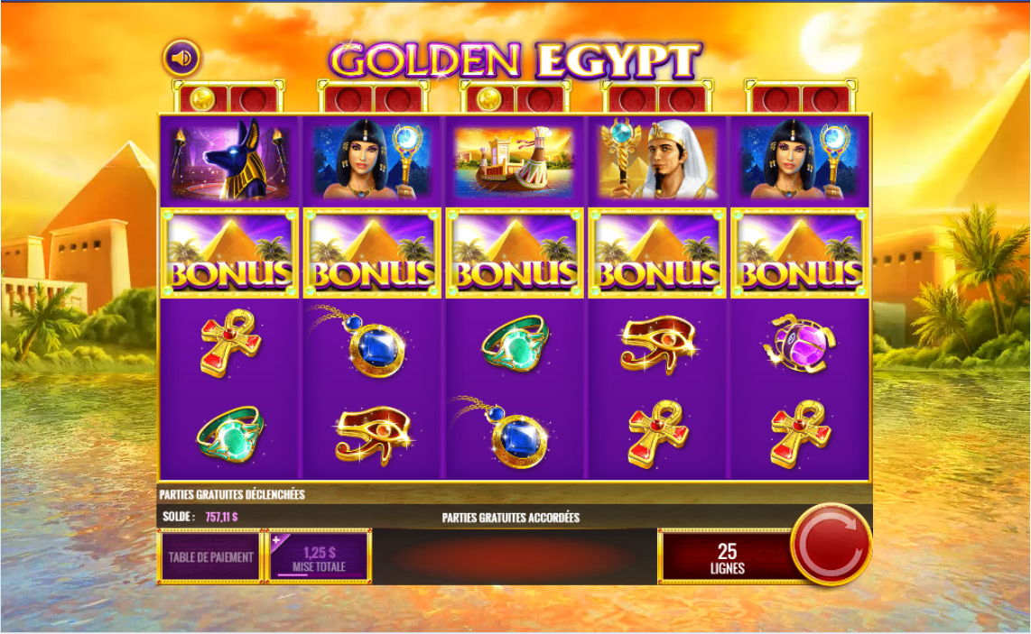 Golden Egypt carousel image 3