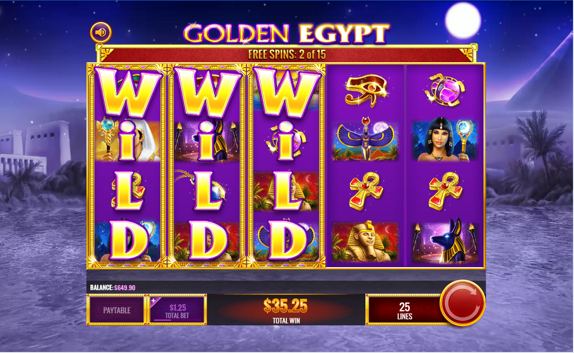 Golden Egypt carousel image 4