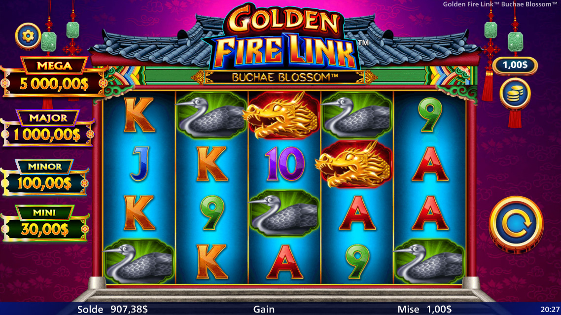 Golden Fire Link- Buchae Blossom carousel image 1