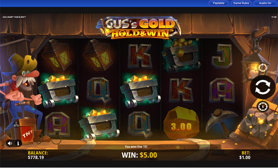 Gus's Gold Hold & Win carousel image 1