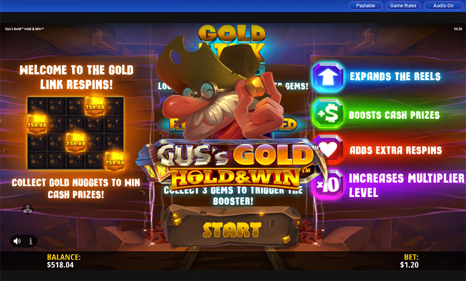 Gus's Gold Hold & Win carousel image 2