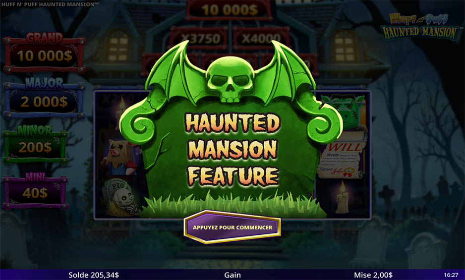 Huff N Puff Haunted Mansion carousel image 6