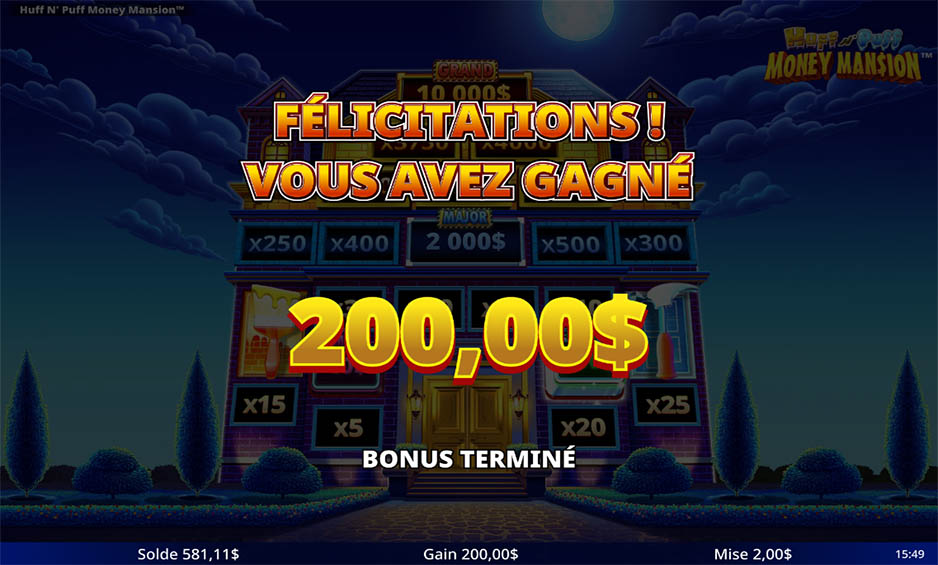 Huff N Puff Money Mansion carousel image 4