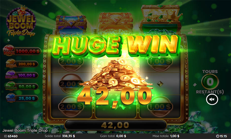 Jewel Boom Triple Drop carousel image 2